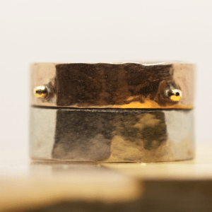 Copper & Nikel Wedding Band