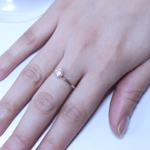 Moissanite Ring .50 ct